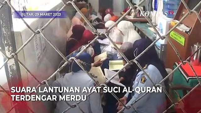 Keren! Narapidana Lapas Isi Waktu Ramadan dengan Tadarus Al-Quran