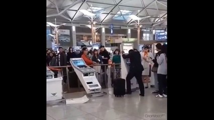 Quand tu viens d'apprendre que ton vol est annulé