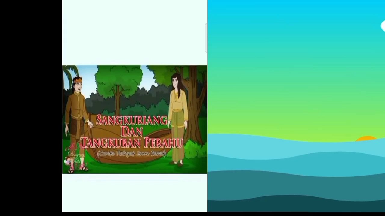 Cerita Legenda Nusantara Sangkuriang Dan Takuban Prau