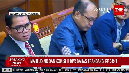 Arteria Dahlan dan Benny K Herman Saling Serang dan Sindir Terkait Markus di Rapat dengan Mahfud