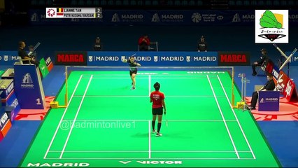 Descargar video: Putri Kusuma Wardani vs Lianne Tan | R32 | Spain Masters 2023