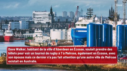 Un Britannique réserve un week-end en amoureux avec sa femme mais se trompe de 16 000 km !