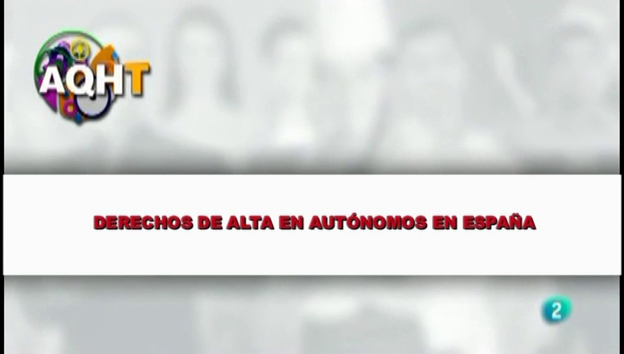 DERECHOS DE ALTA EN AUTÓNOMOS EN ESPAÑA