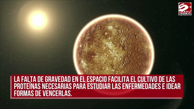El espacio podría salvar a la raza humana de las enfermedades