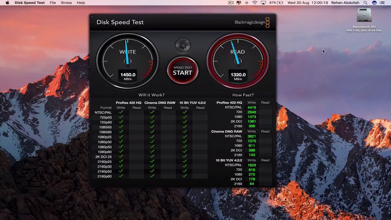 How to CHECK the Speed of Your Mac Using BlackMagic Disk Speed Test | New