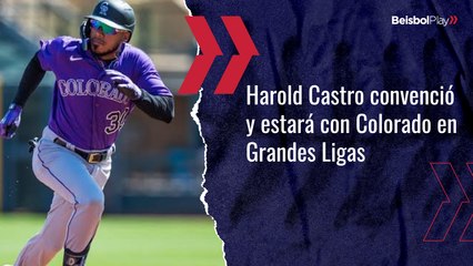 Harold Castro - Jardinero de Colorado Rockies