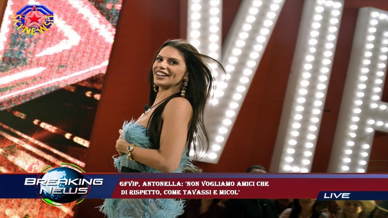 GFVip, Antonella: 'Non vogliamo amici che  di rispetto, come Tavassi e Micol'