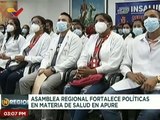 Apure | Gob. Eduardo Piñate realiza Asamblea Regional para fortalecer políticas en materia de salud