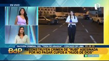 Reconstruyen crimen de “Rubi” asesinada por no pagar cupos a “Los Hijos de Dios”