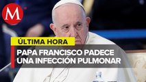 Papa Francisco seguirá hospitalizado; presenta infección pulmonar