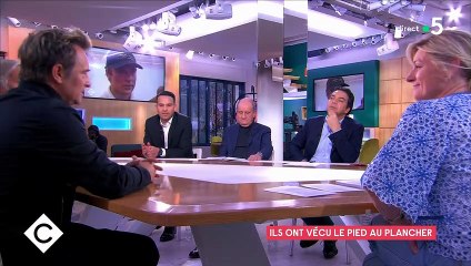 David Hallyday sur le plateau de 'C à Vous'