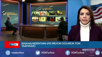 Demokrasi Zirvesi’nde ABD’den 690 Milyon Dolarlık Fon Taahhüdü