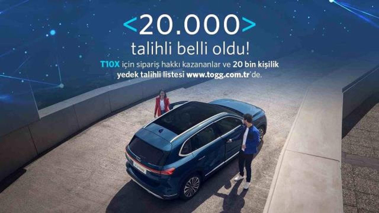 Yerli otomobil Togg'un ilk sahipleri belli oldu