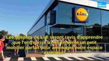 Idée déco pour l'été : Lidl dévoile un meuble d'extérieur pratique et esthétique !