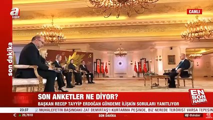 Cumhurbaşkanı Erdoğan'a anket sorusu: Ben meydanlara bakarım