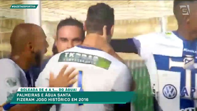 Algozes de 2016 lembram goleada histórica do Água Santa sobre o Palmeiras