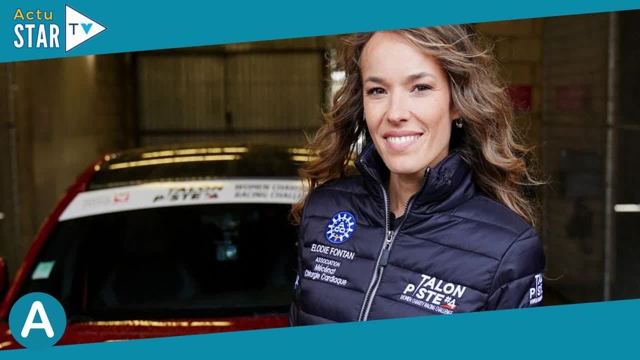 Elodie Fontan, pilote de charme : course effrénée et gros bolides pour la bonne cause !