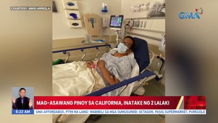 Mag-asawang Pinoy sa California, inatake ng 2 lalaki | UB