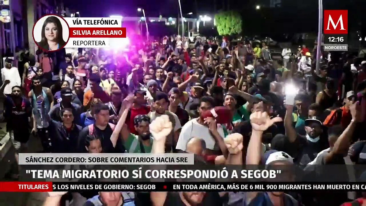 Tema migratorio sí correspondió a Segob en mi administración: Olga Sánchez Cordero