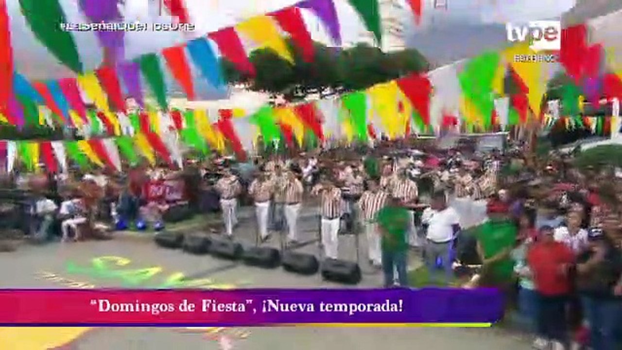 Maria Grazia Polanco en domingos de fiesta bailando 2023