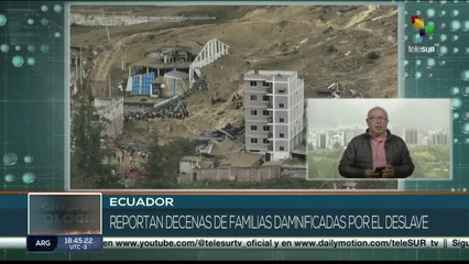 Download Video: Ecuador: Ascienden a 12 los fallecidos a consecuencia del alud de tierra en Alausí