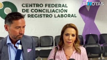 Ana María Alvarado salió de una junta de conciliación y no llegó a ningún acuerdo con Maxine Woodside