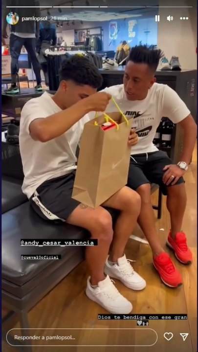 Pamela López revela noble acción de Christian Cueva al regalarle zapatillas a un chico: "Lágrimas de nostalgia"