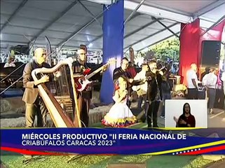 Presidente Nicolás Maduro inaugura II Feria Nacional de Criabúfalos Caracas 2023