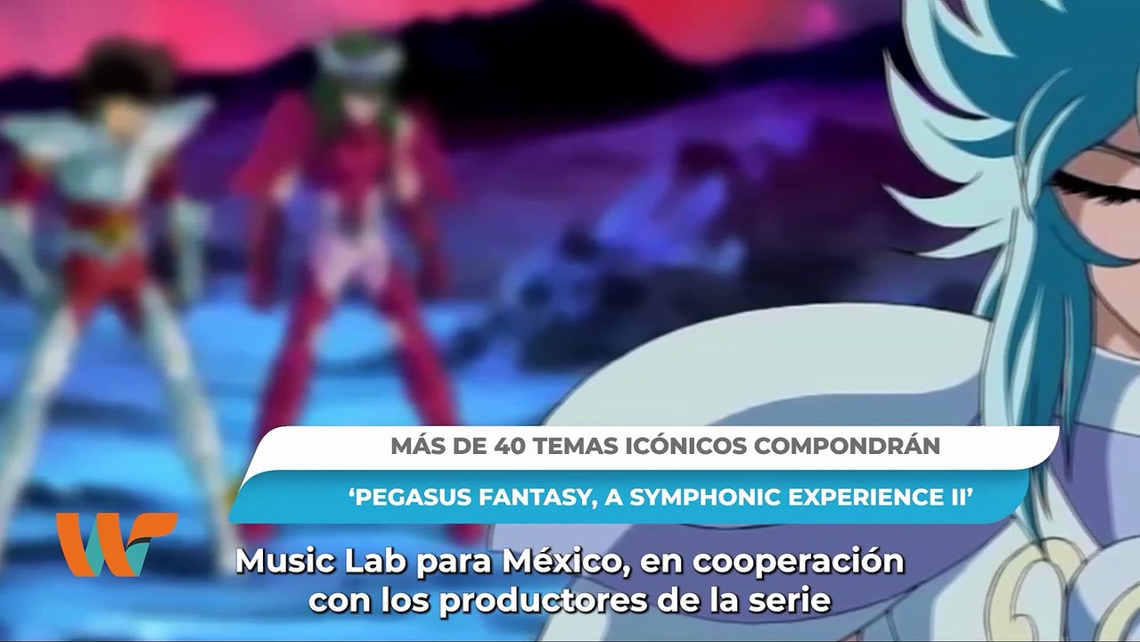 Conoce los detalles de ‘Los Caballeros del Zodiaco: Pegasus Fantasy, A Symphonic Experience II’ || Wipy TV