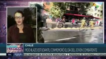 Chile: Mochilazo estudiantil conmemoró el Día del Joven Combatiente
