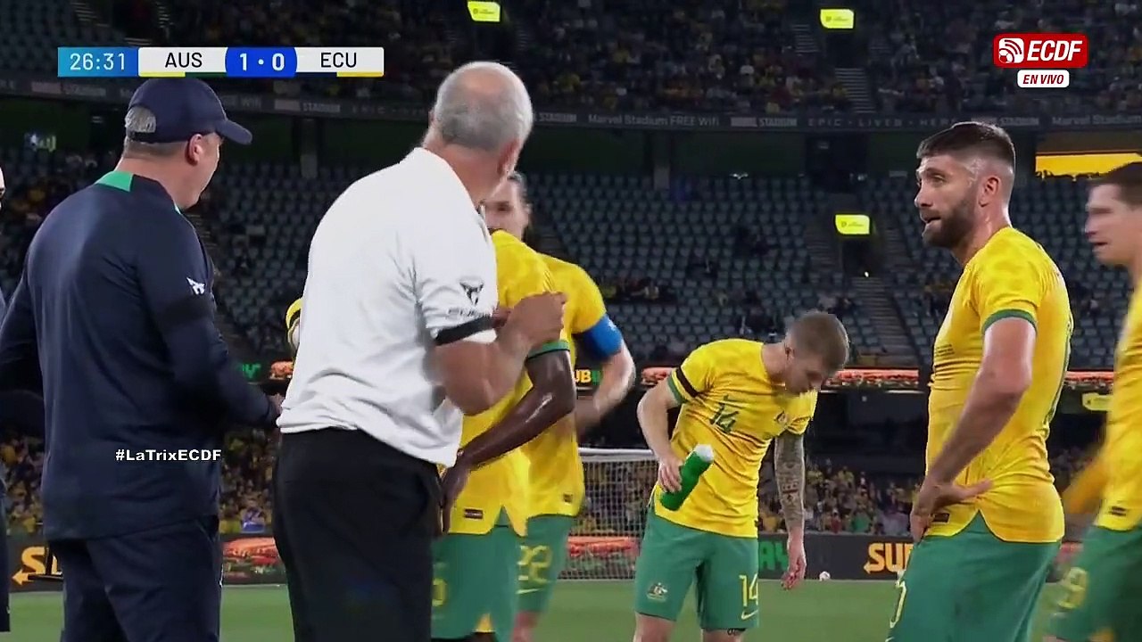 AUSTRALIA VS ECUADOR AMISTO INTERNACIONAL _2023