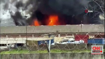 Son dakika... Kocaeli'de fabrikada yangın
