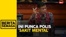 Kesunyian, kecewa dalam hubungan antara faktor masalah mental anggota polis.