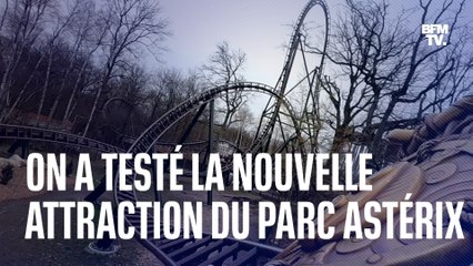 On a testé "Toutatis", la nouvelle attraction du Parc Astérix