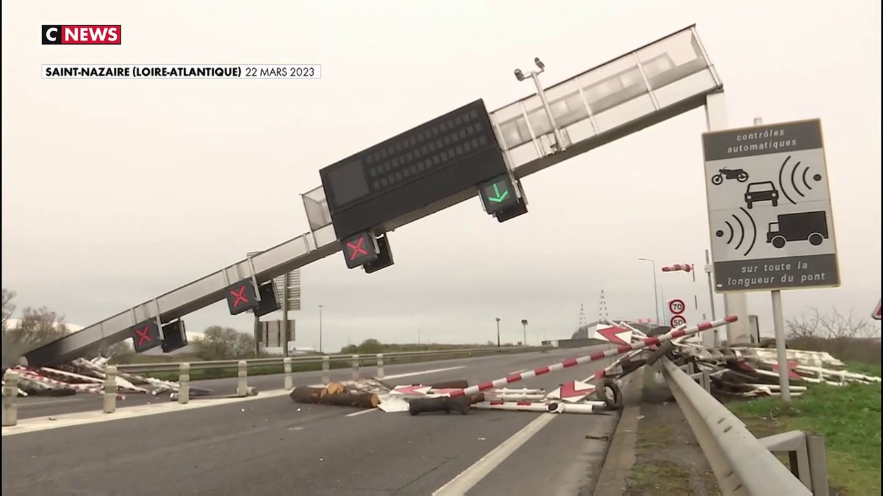 Pont de Saint-Nazaire: les dégradations ont coûté plusieurs centaines de milliers d'euros