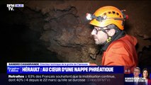 Sécheresse: au cœur d'une nappe phréatique dans l'Hérault