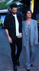 Aditya Roy Kapur & Mrunal Thakur seen together