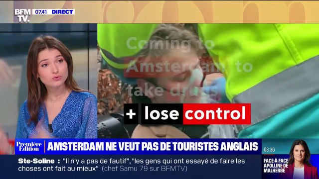 Le choix de Marie - À Amsterdam, une campagne de tourisme dissuade la venue de jeunes touristes anglais