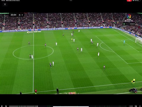 Camara táctica en el Clásico