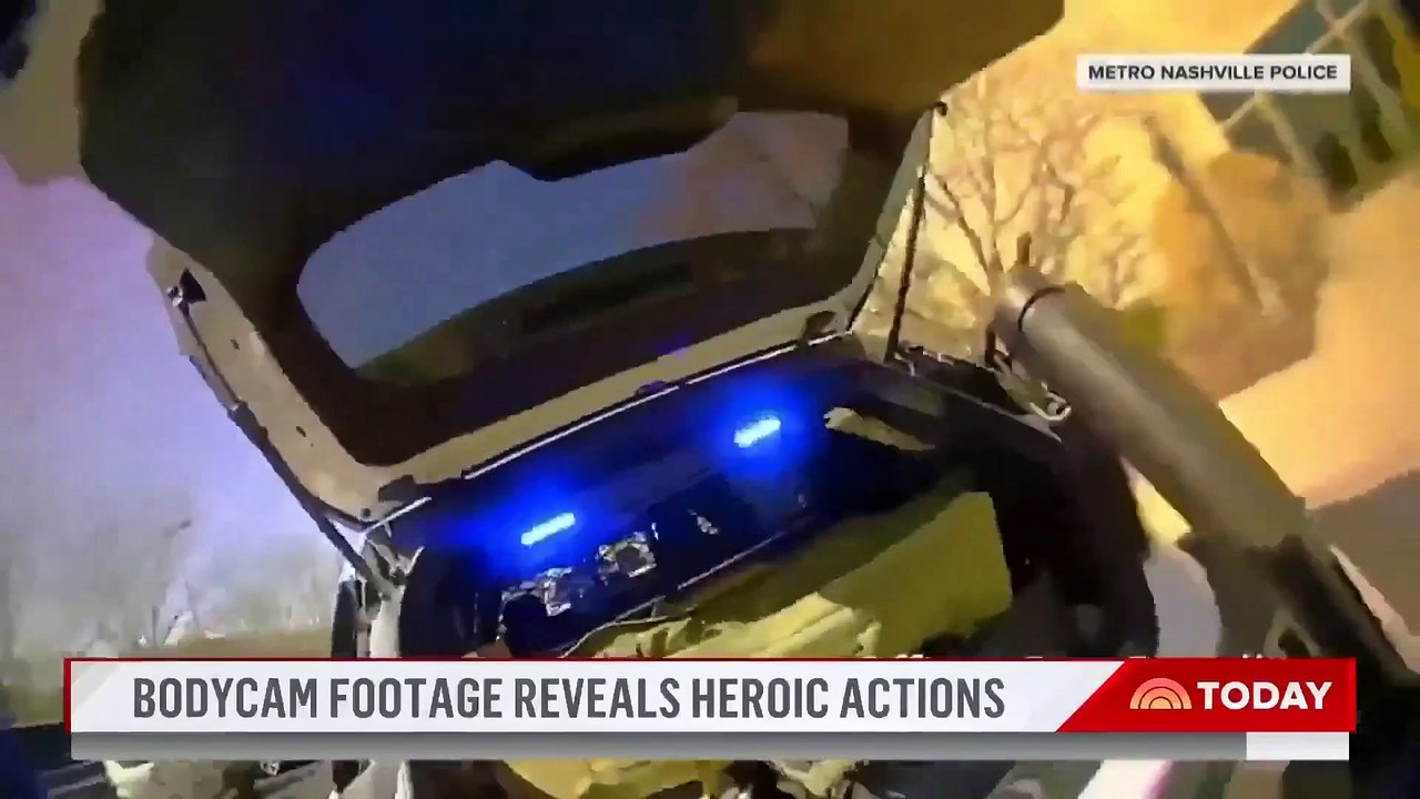 Nashville school shooting Body cam video shows heroic response