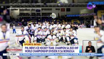 PHL Men's Ice Hockey Team, champion sa 2023 IIHF World Championship Division IV sa Mongolia | BT