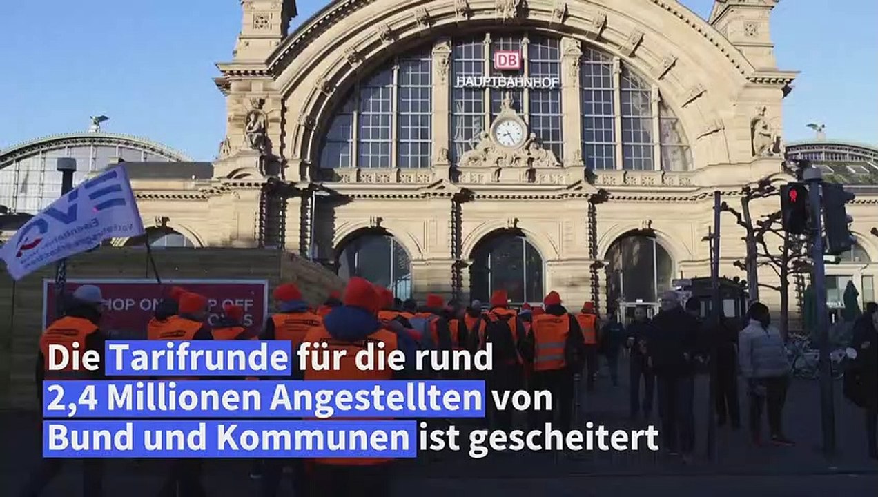 Tarifrunde für angestellte von bund und kommunen gescheitert