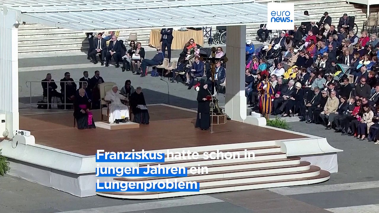 Papst Franziskus im Krankenhaus: Viele Gläubige sind in Sorge um den Pontifex