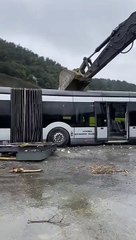 İBB'den ''metrobüsün parçalanması'' görüntülerine ilişkin açıklama