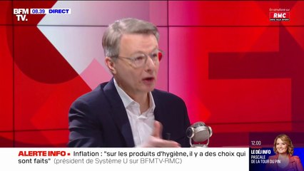 Dominique Schelcher (Système U) affirme qu'il y a une "démission des grandes marques" de la part des Français