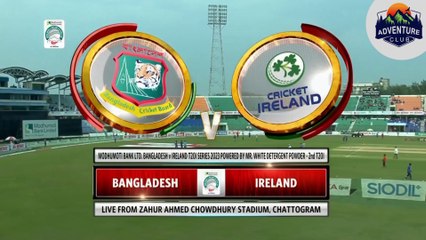 Bangladesh vs Ireland Highlights || 2nd T20I