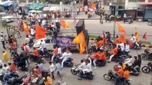 रामनवमीं पर शहर सजा, हजारों लोग शोभायात्रा में शामिल, 6 किलोमीटर लम्बी रंगोली बनाई