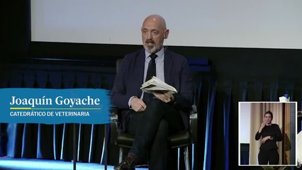 Primera intervención del candidato a rector Joaquín Goyache