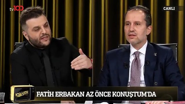 Adnan Oktar sorusu Fatih Erbakan'ı kızdırdı: Kitapları gayet güzel, gayet yerinde