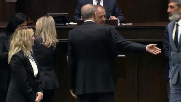 Cumhurbaşkanı Erdoğan ile Özhaseki'nin İYİ Parti diyaloğu parti grubuna damga vurdu